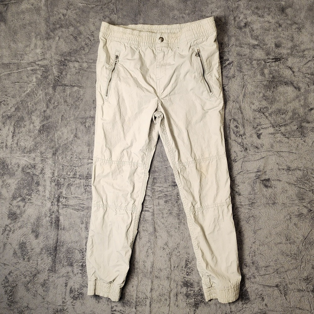 Polo Ralph Lauren Jogger Pants Boys S 8 Khaki Cotton Utility Streetwear